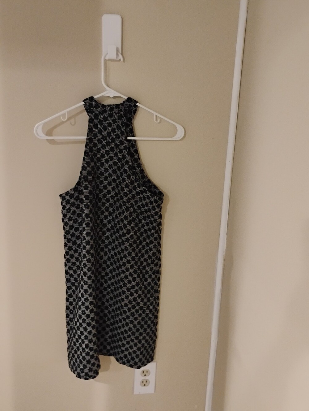 Alexis Women's Floral Blue Halter Mini Dress Sz XS